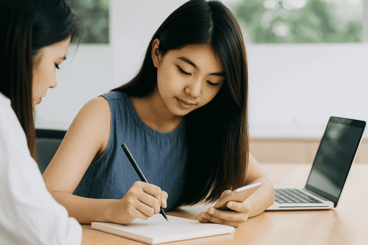 university application mentoring