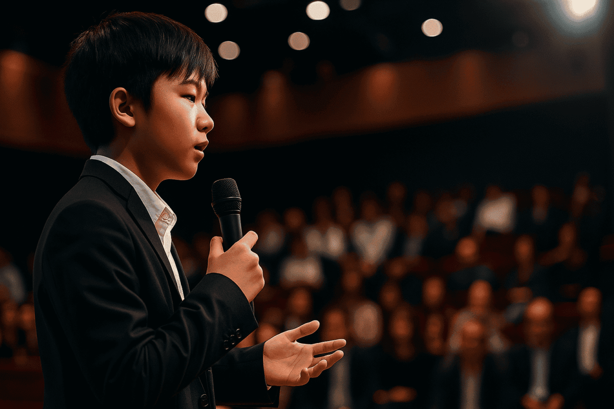 Confident speaking workshops for students